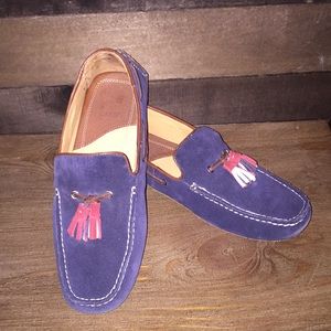 Johnston & Murphy Navy Driver Size 9.5